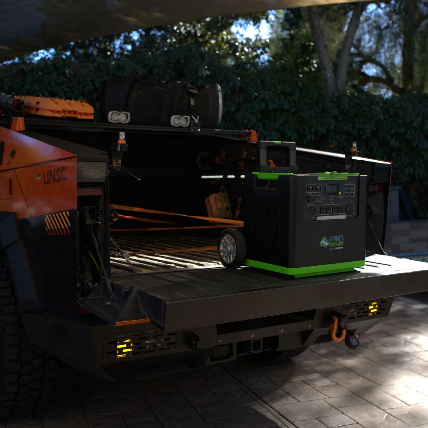Nature's Generator Lithium 6000 with Solar Panels and Wind Turbine - Image 26