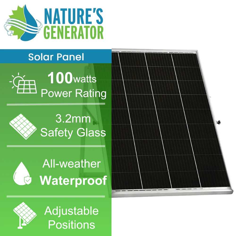 100W Rigid Solar Panels - Image 2