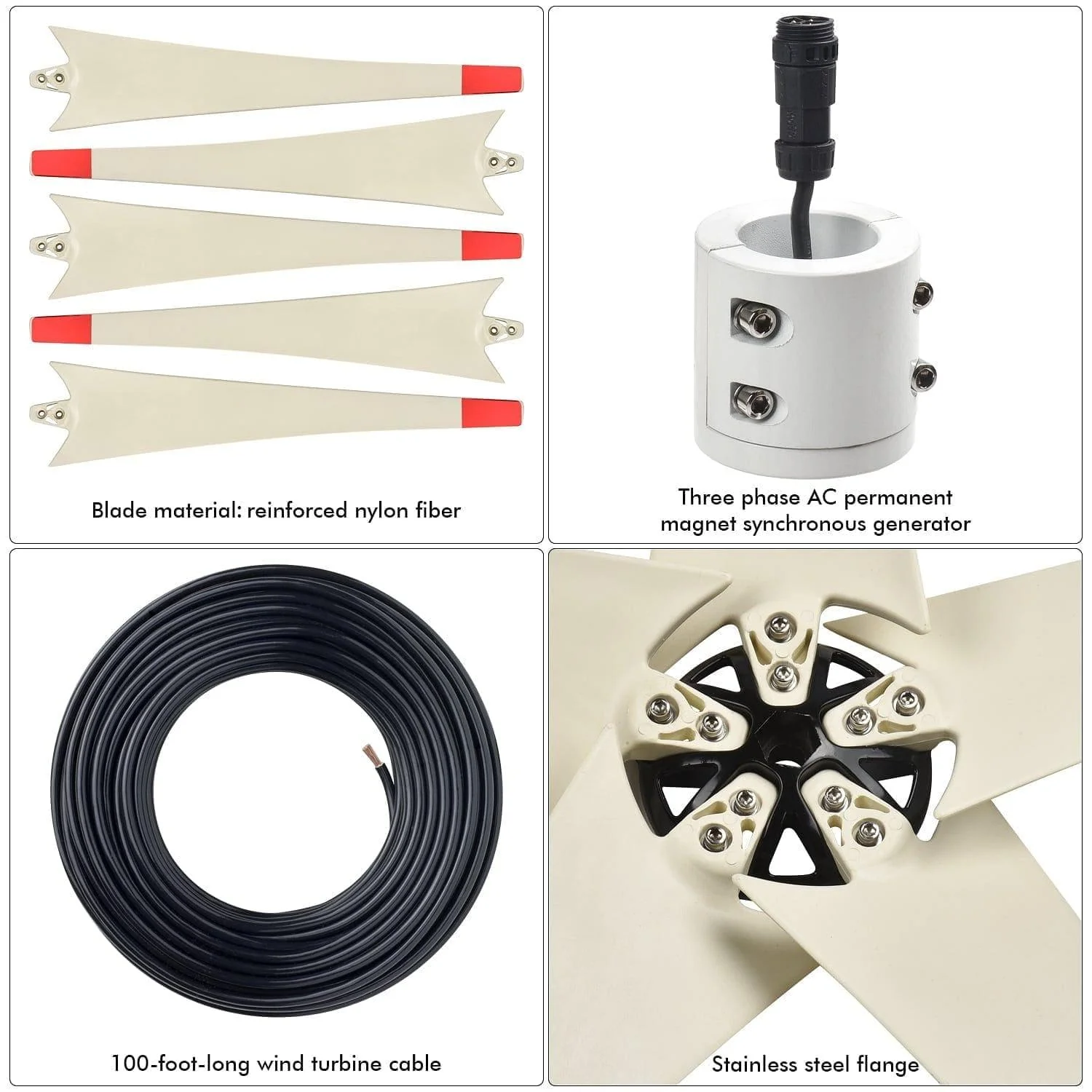 Nature's Generator 150W Wind Turbine - Image 4