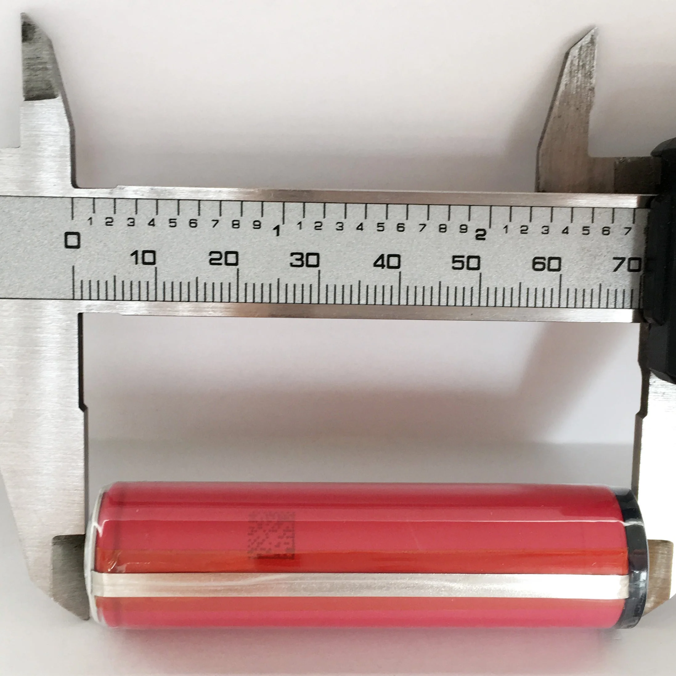NCR18650GA Protected Button Top 18650 lithium cell; 5A, 3500 mAh - Image 3