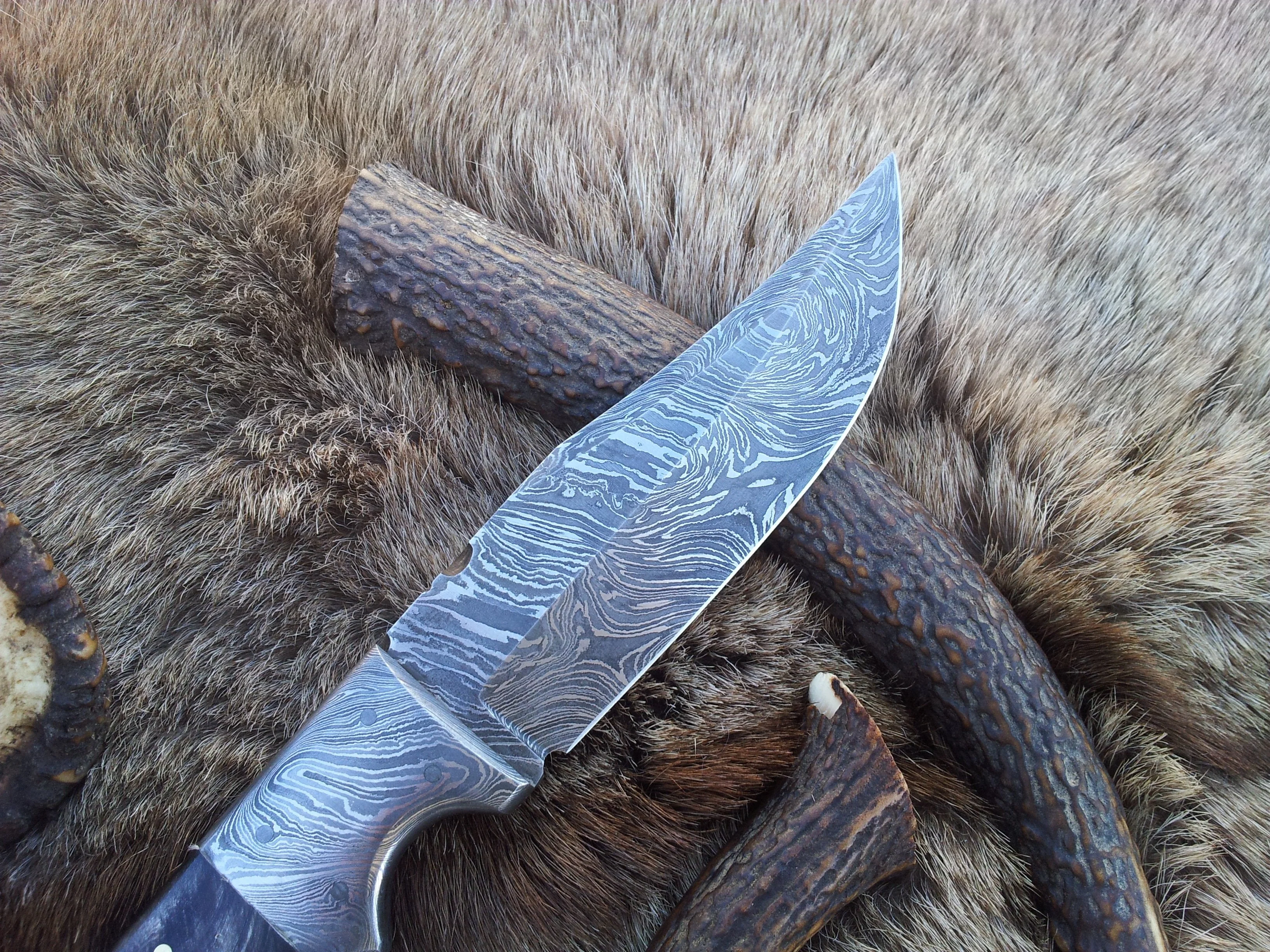 New Handmade Damascus Knife - Image 2