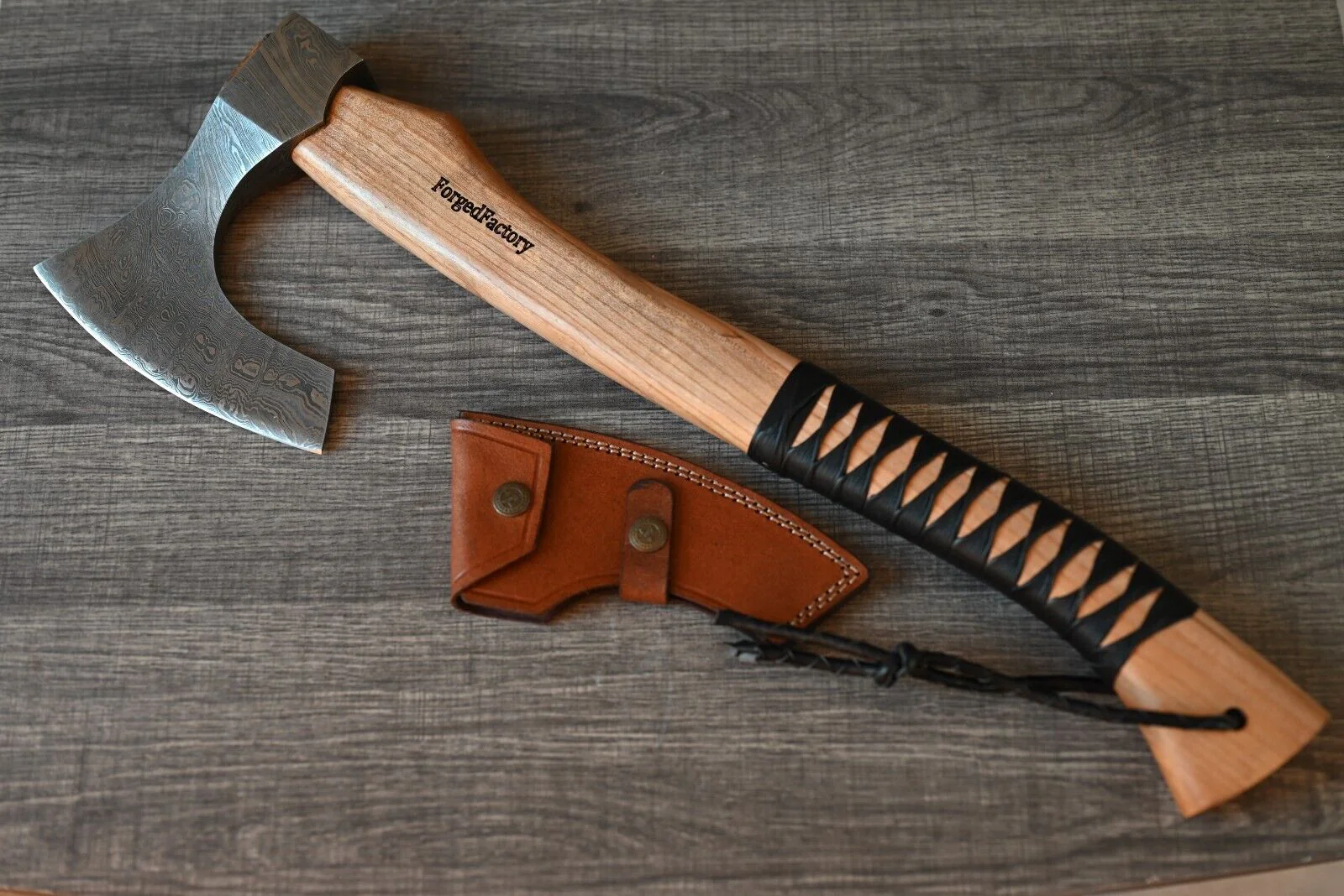 Norse Axe by KBS Knives Forged Factory – "Odin's Edge" - Image 2