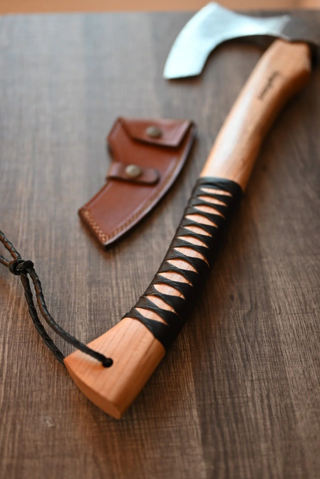 Norse Axe by KBS Knives Forged Factory – "Odin's Edge" - Image 3