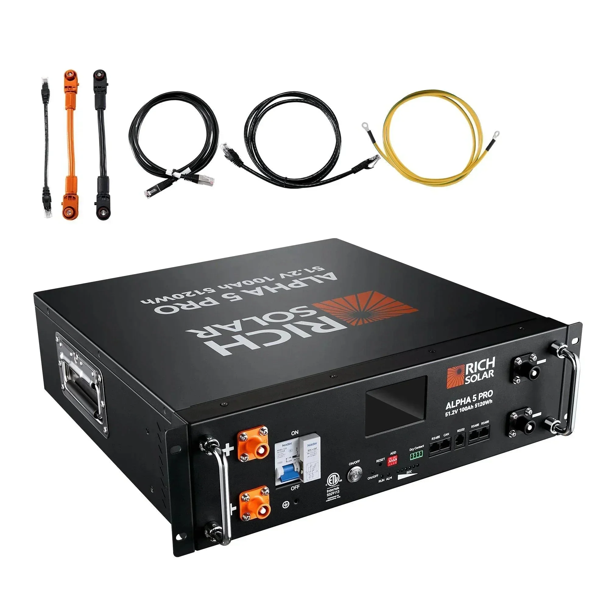 Rich Solar NOVA 12K PV Hybrid Inverter Solar Kit | 61.44kWH Server Lithium Battery [KIT-SR0002] - Image 2