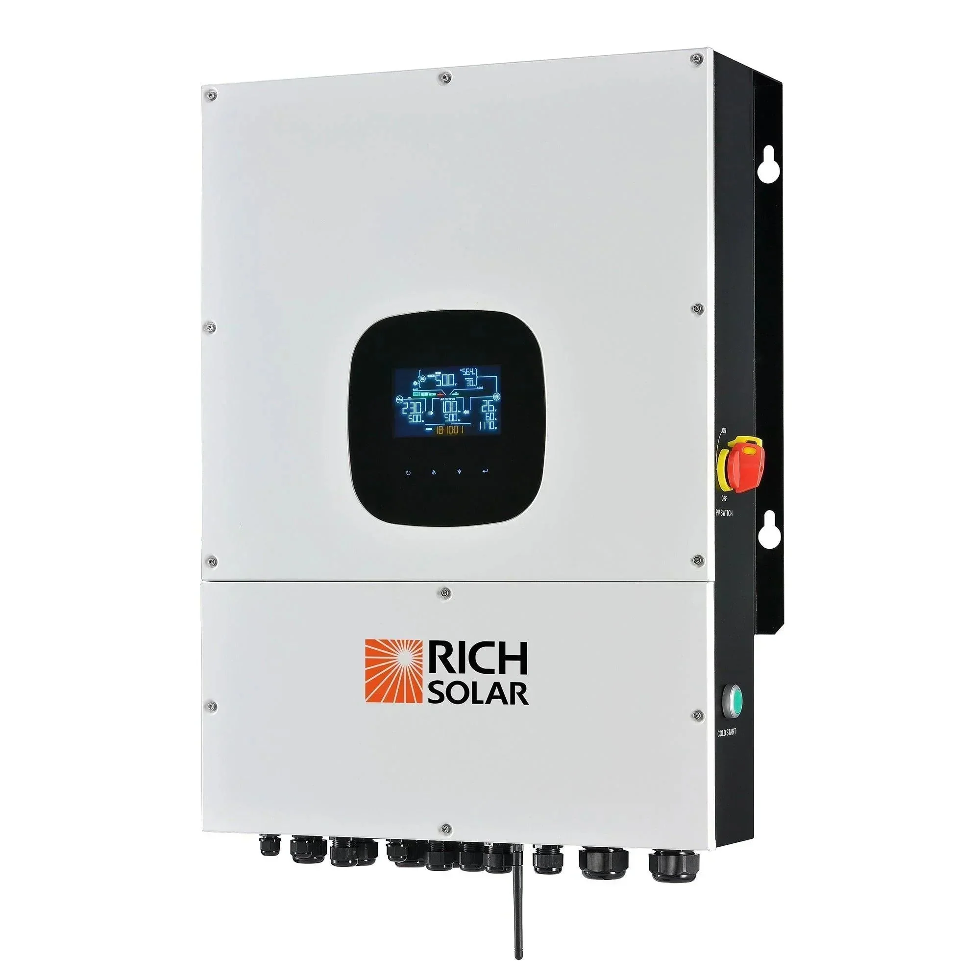 Rich Solar NOVA 12K PV Hybrid Inverter Solar Kit | 61.44kWH Server Lithium Battery [KIT-SR0002] - Image 4