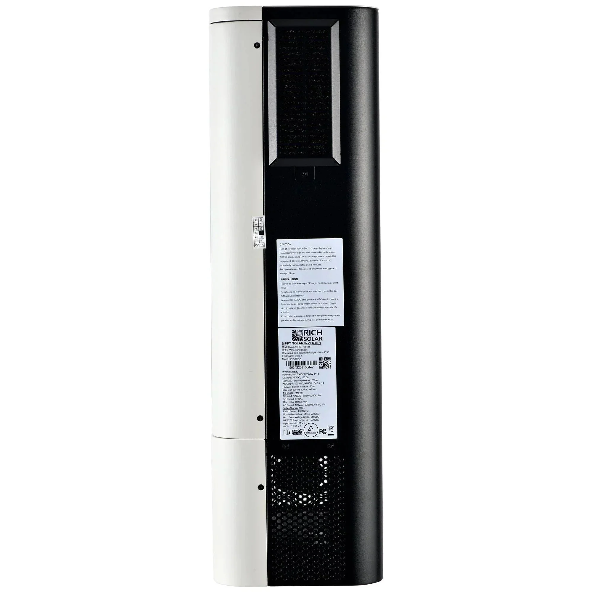 Rich Solar NOVA 6500S | 6500 Watt (6.5kW) 48 Volt Off-Grid Hybrid Solar Inverter | UL Certified - Image 8