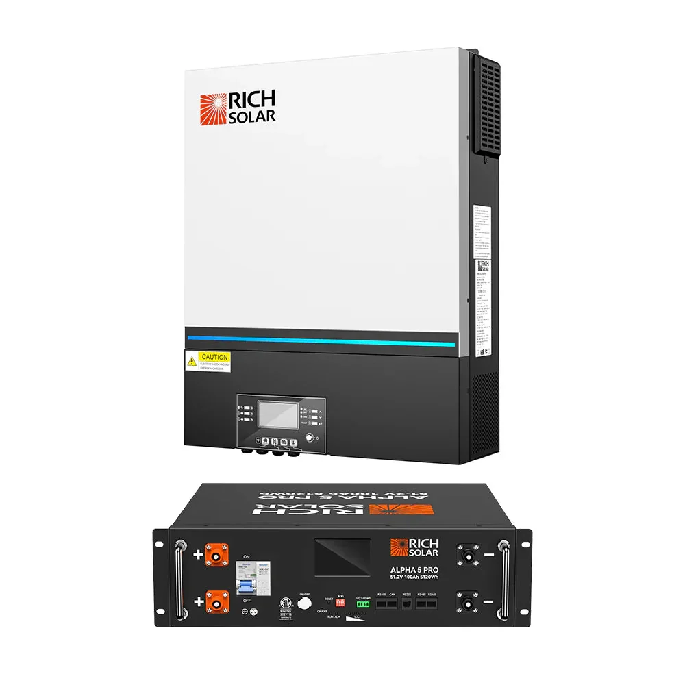 NOVA 6548 | 6500 Watt (6.5kW) 48 Volt Off-Grid Hybrid Solar Inverter | Premium 6500W 48V Hybrid Inverter for Campers, Cabins, Tiny Homes, ADUs, RVs, Off-Grid | UL Certified (SC) - Image 8