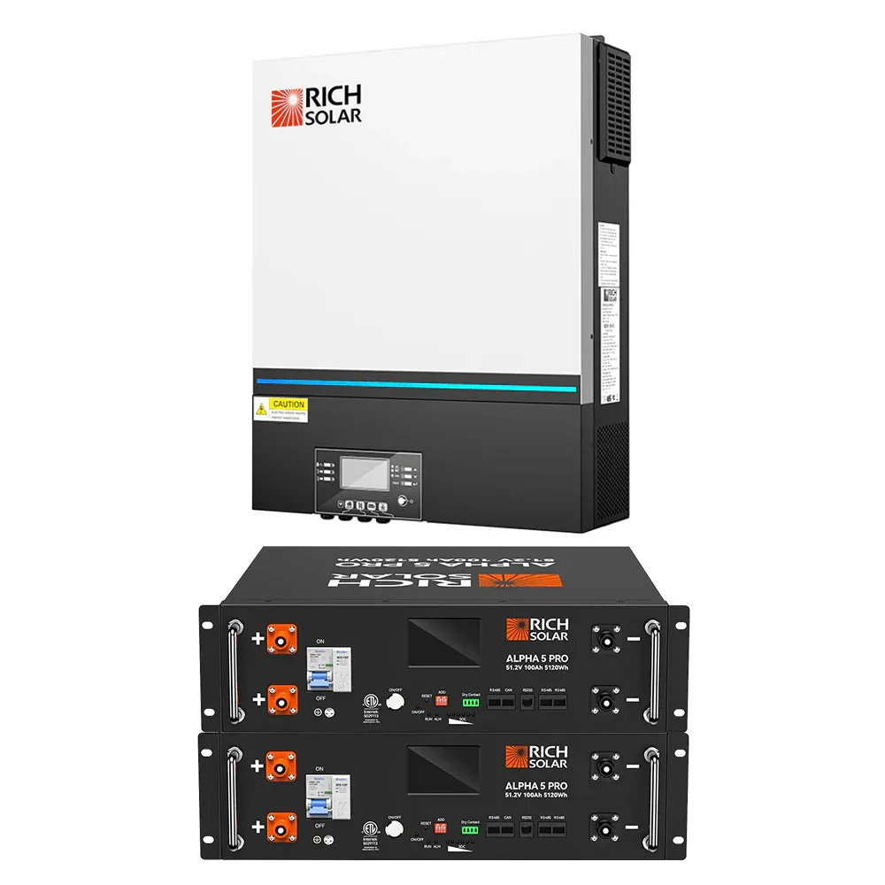 NOVA 6548 | 6500 Watt (6.5kW) 48 Volt Off-Grid Hybrid Solar Inverter | Premium 6500W 48V Hybrid Inverter for Campers, Cabins, Tiny Homes, ADUs, RVs, Off-Grid | UL Certified (SC) - Image 9