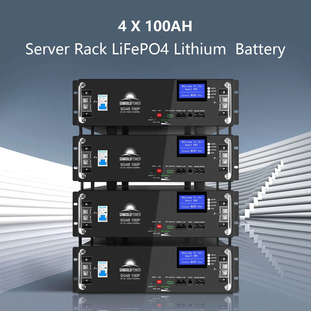 Off-Grid Solar Kit 13000W 48VDC 120V/240V LifePo4 20.48KWH Lithium Battery 14 X 415 Watts Solar Panels SGR-13KM - Image 5