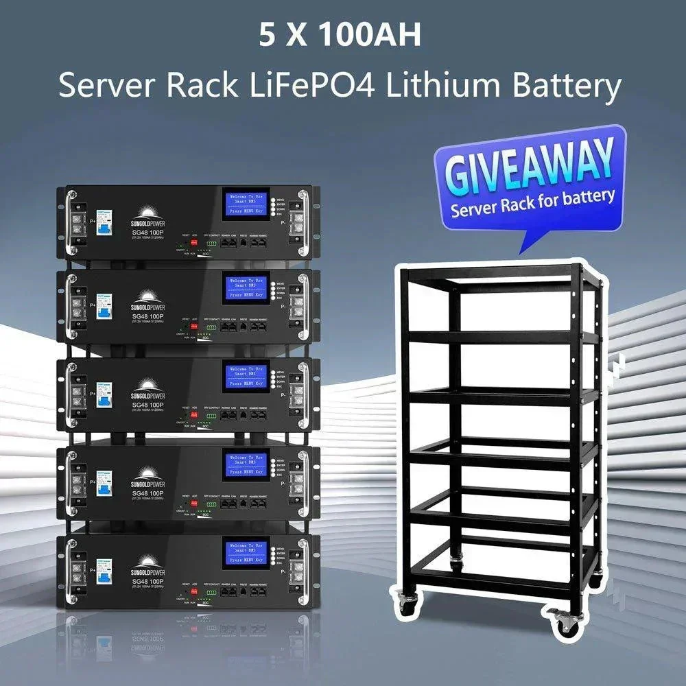 Off Grid Solar Kit 16KW 48VDC 120V/240V 25.6KWH LITHIUM BATTERY 32 X 415 Watts Solar Panels SGR-16K25E - Image 4