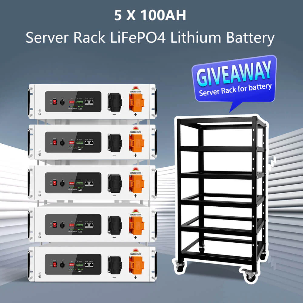 OFF GRID SOLAR KIT 16KW 48VDC 120V/240V LIFEPO4 25.6KWH LITHIUM BATTERY 32 X 415 WATTS SOLAR PANELS SGR-16K25E - Image 7