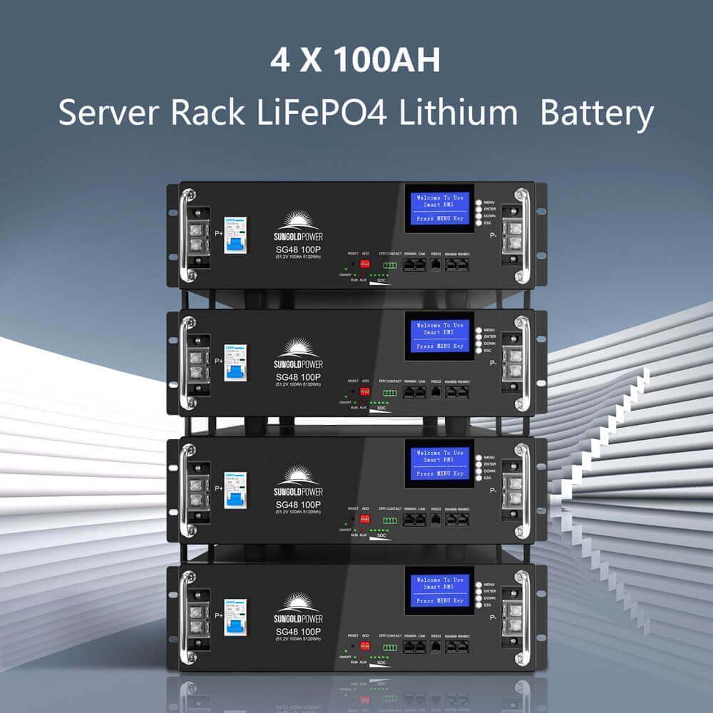 Off-Grid Solar Kit 18000W 48VDC 120V/240V 30.72KWH Lithium Battery 20 X 415 Watts Solar Panels SGR-18K20E - Image 5