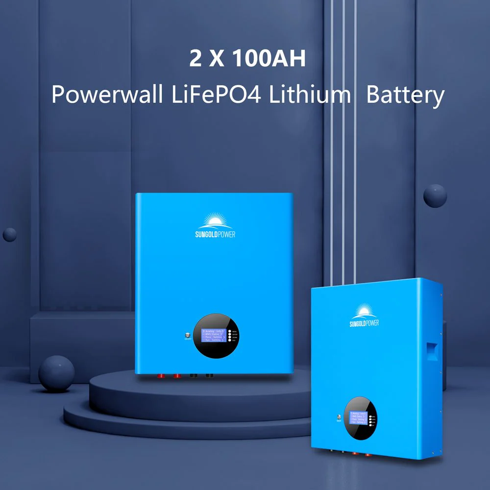Off-Grid Solar Kit 6500W 48VDC 120/240VAC 10.24KWH PowerWall Lithium Battery 6 X 370 Watts Solar Panels SGM-6510M - Image 5