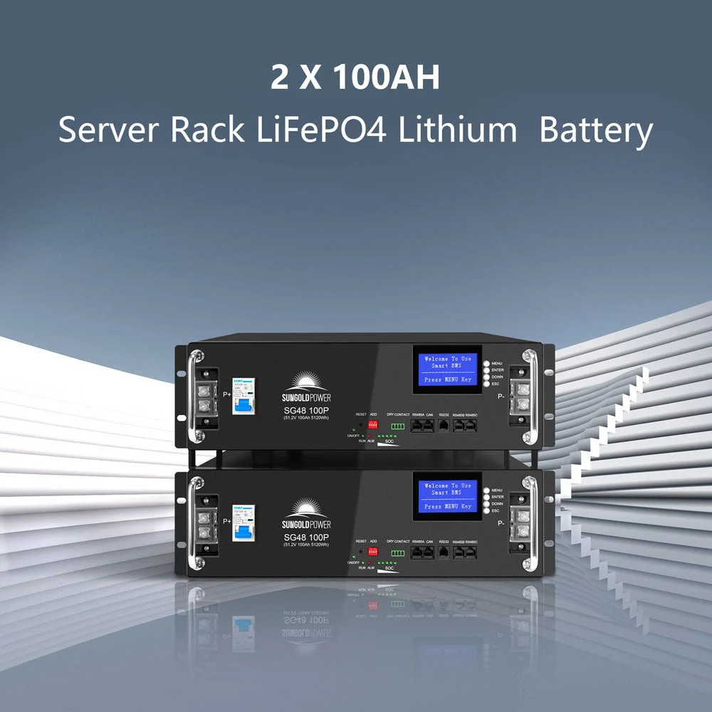 Off-Grid Solar Kit 6500W 48VDC 120/240VAC LifePo4 10.24KWH Lithium Battery 8 X 415W Solar Panels SGR-6510E - Image 4