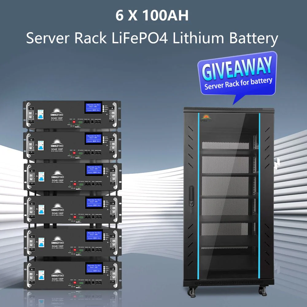 Off-Grid Solar Kits 12kW/15kW/18kW Options 120V/240V with 48v LiFePO4 Lithium Batteries & 415w Solar Panels SGR-18K20E - Image 10