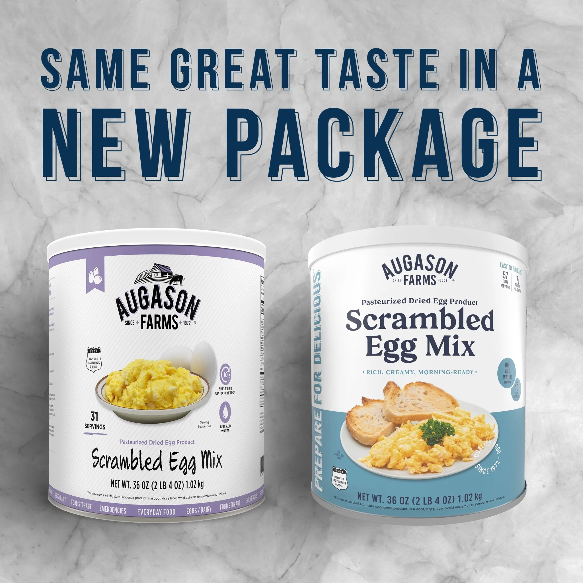 Pasteurized Scrambled Egg Mix Can, 57 Servings (SC) - Image 4