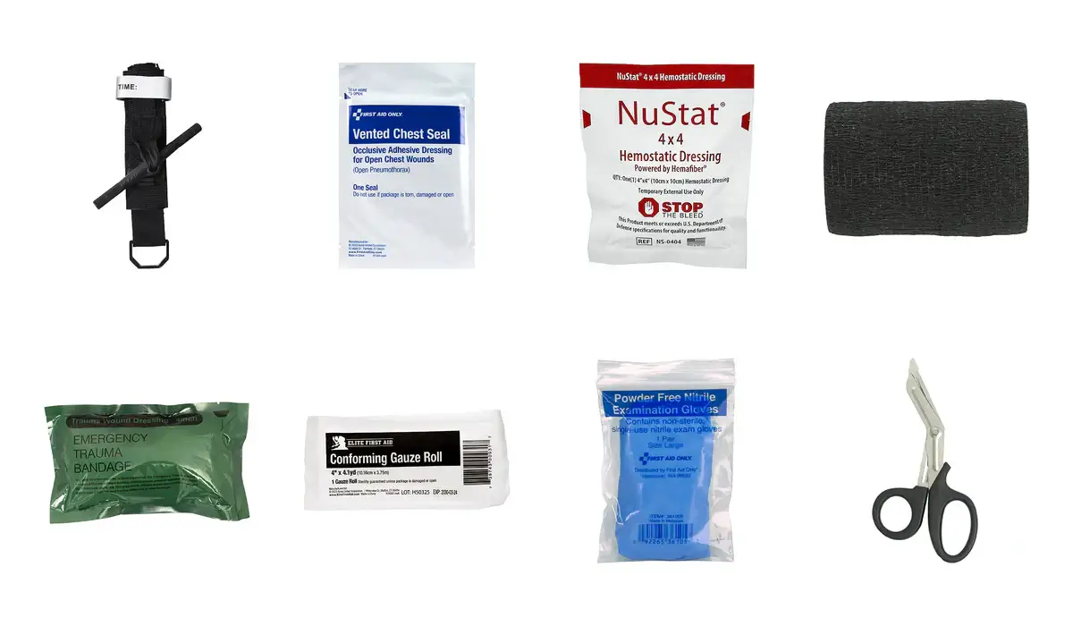 Patrol Trauma Kit w/ Rapid Access Bleeding Control - Image 2