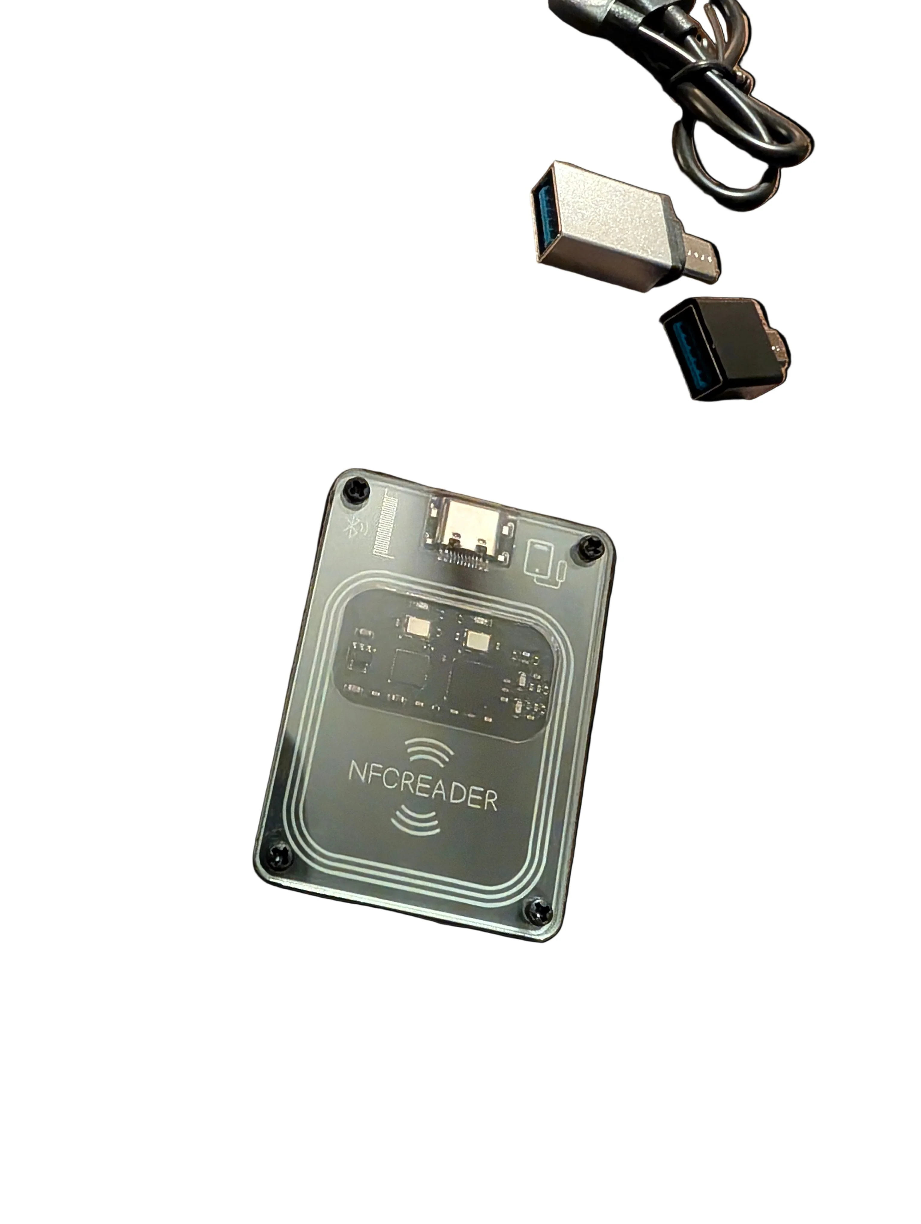 PCR532 NFC RFID Reader Writer | Bluetooth + USB | IC Card Reader Copier | 13.56MHz | STS Technologies - Image 3