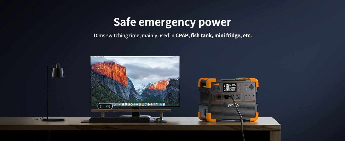 PECRON E1500LFP Expandable Portable Power Station 2200W 1536Wh - Image 10