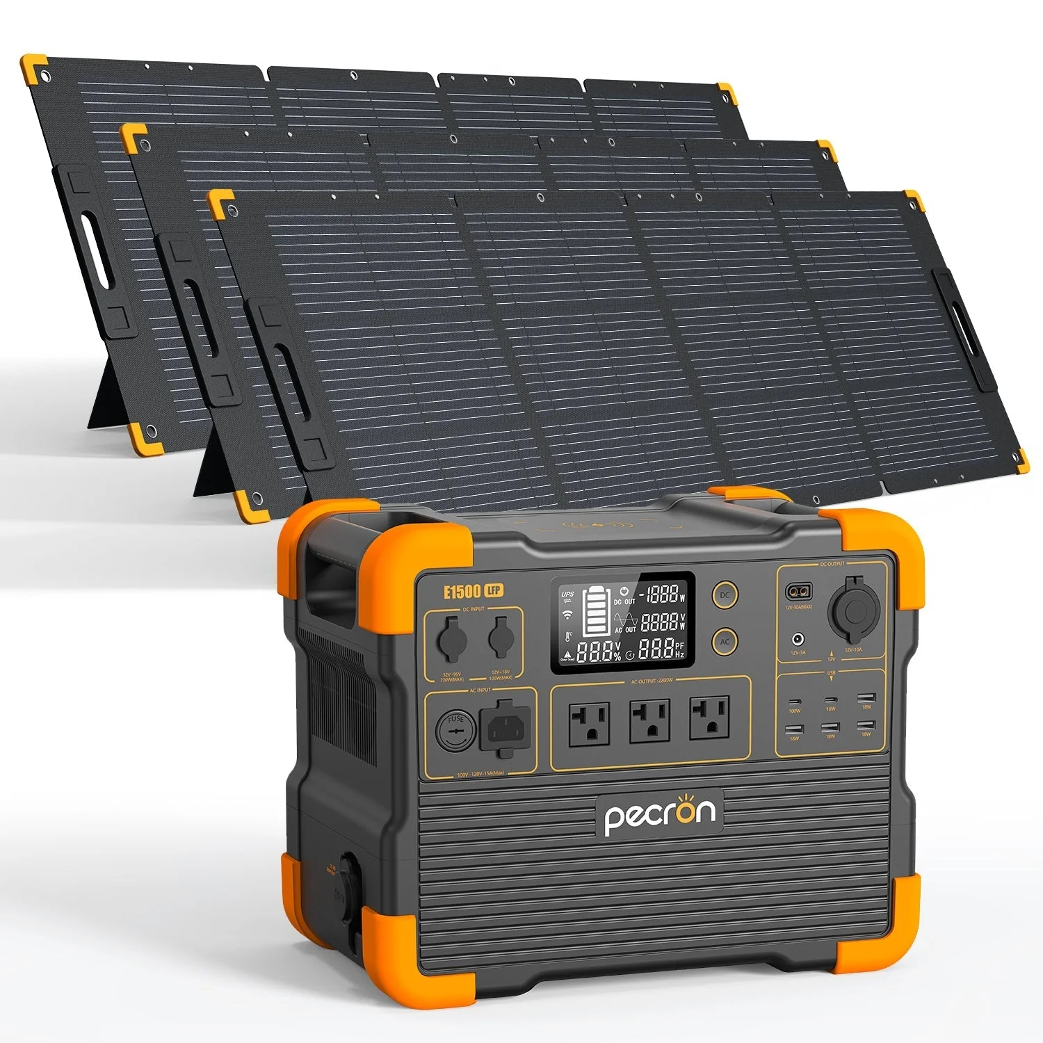 PECRON E1500LFP Expandable Portable Power Station 2200W 1536Wh - Image 16
