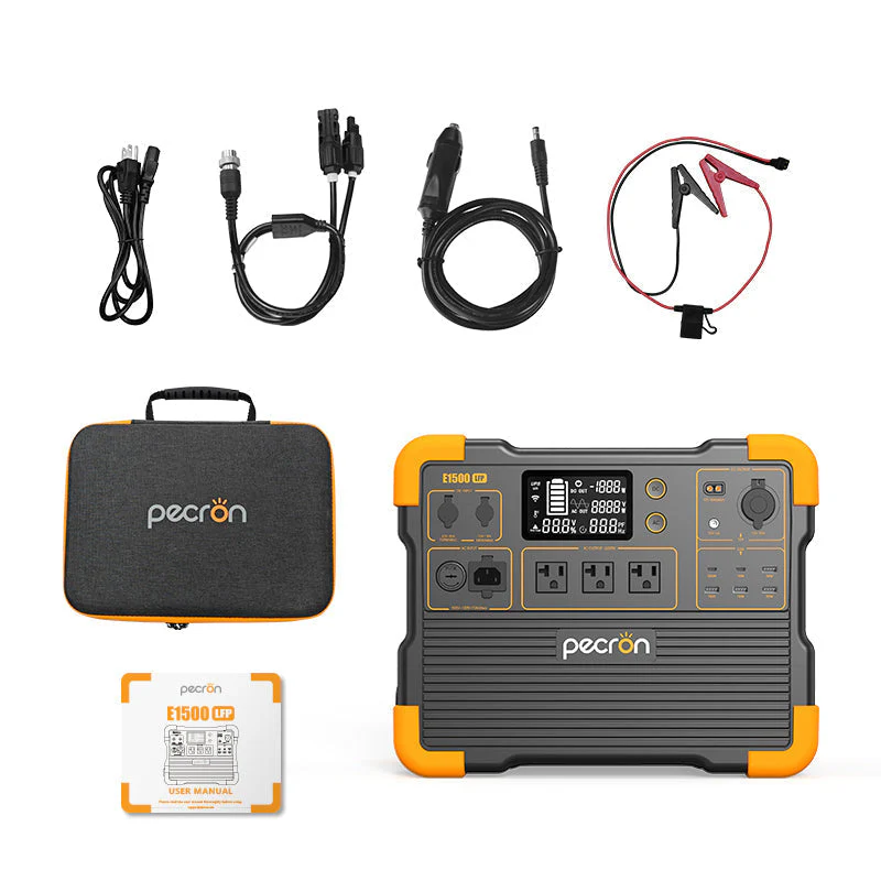 PECRON E1500LFP Expandable Portable Power Station 2200W 1536Wh - Image 3