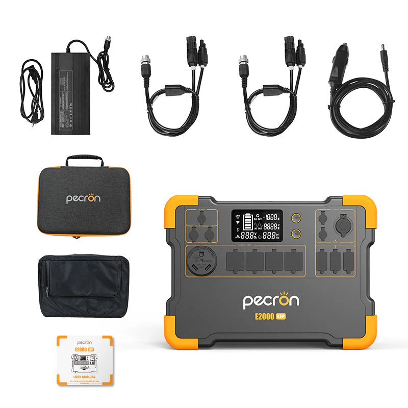 PECRON E2000LFP Expandable Portable Power Station 2000W 1920Wh - Image 4