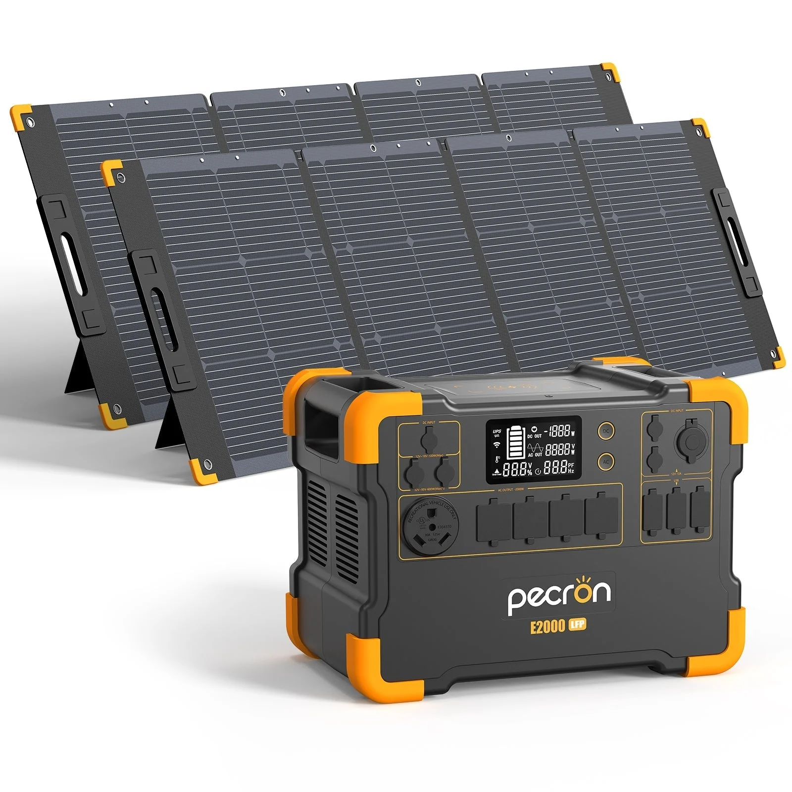 PECRON E2000LFP Expandable Portable Power Station 2000W 1920Wh - Image 9