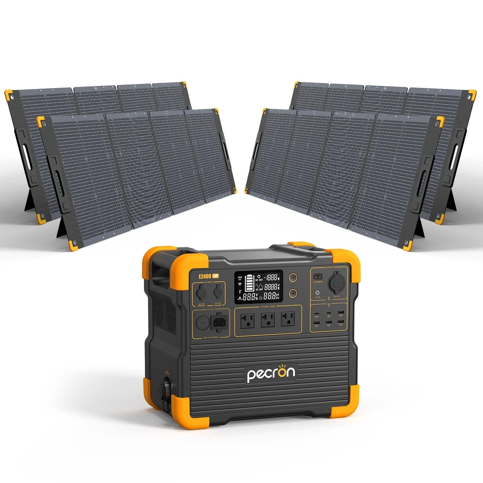 PECRON E2400LFP Portable Power Station 2400W 2048Wh - Image 11