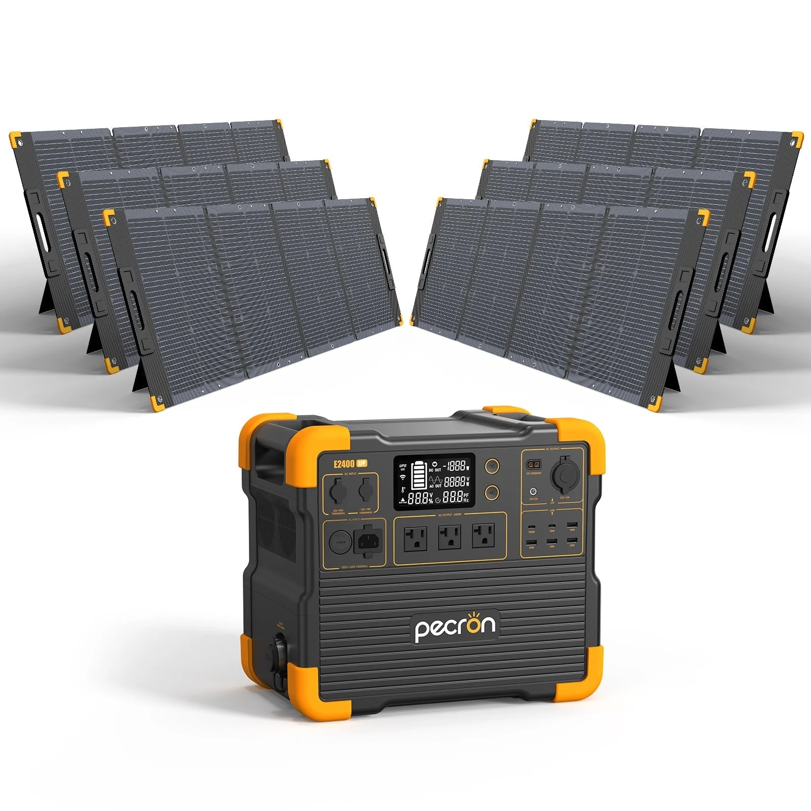 PECRON E2400LFP Portable Power Station 2400W 2048Wh - Image 12