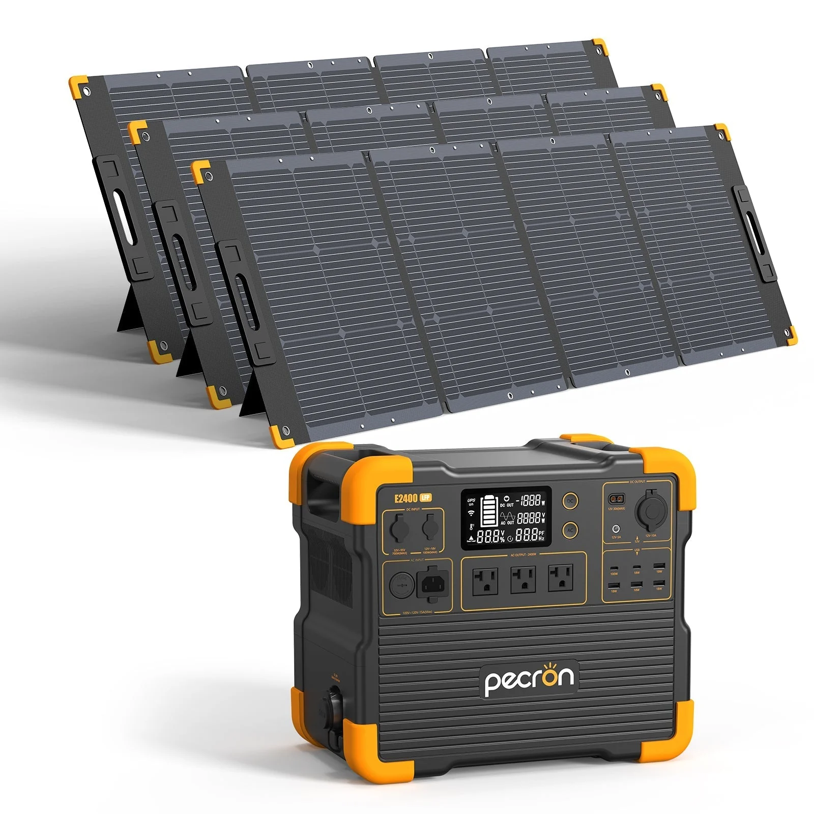 PECRON E2400LFP Portable Power Station 2400W 2048Wh - Image 13