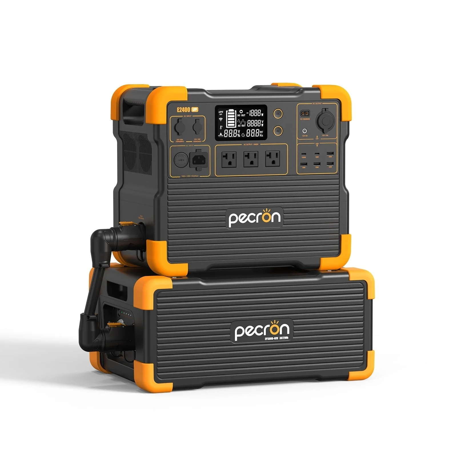 PECRON E2400LFP Portable Power Station 2400W 2048Wh - Image 14