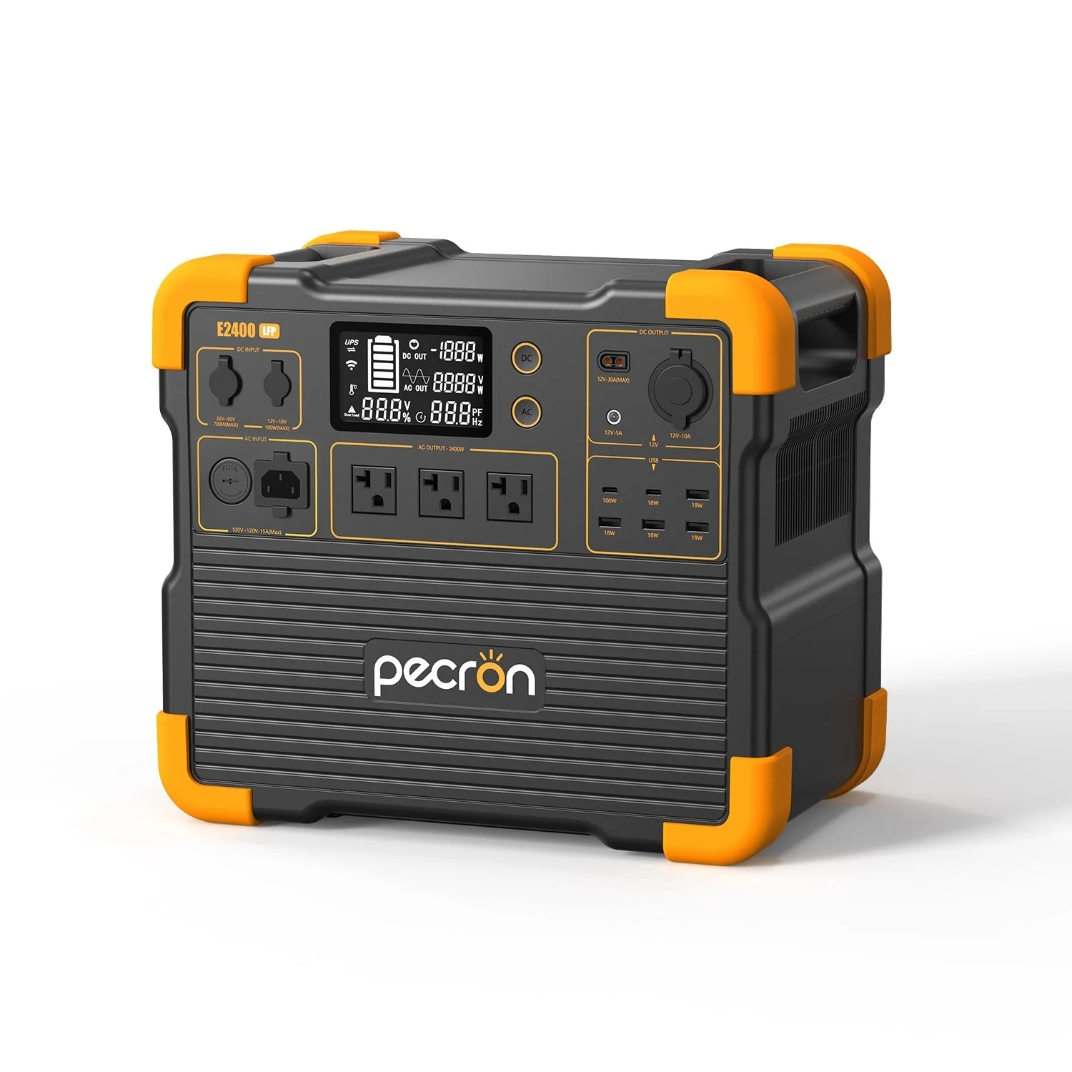 PECRON E2400LFP Portable Power Station 2400W 2048Wh - Image 2