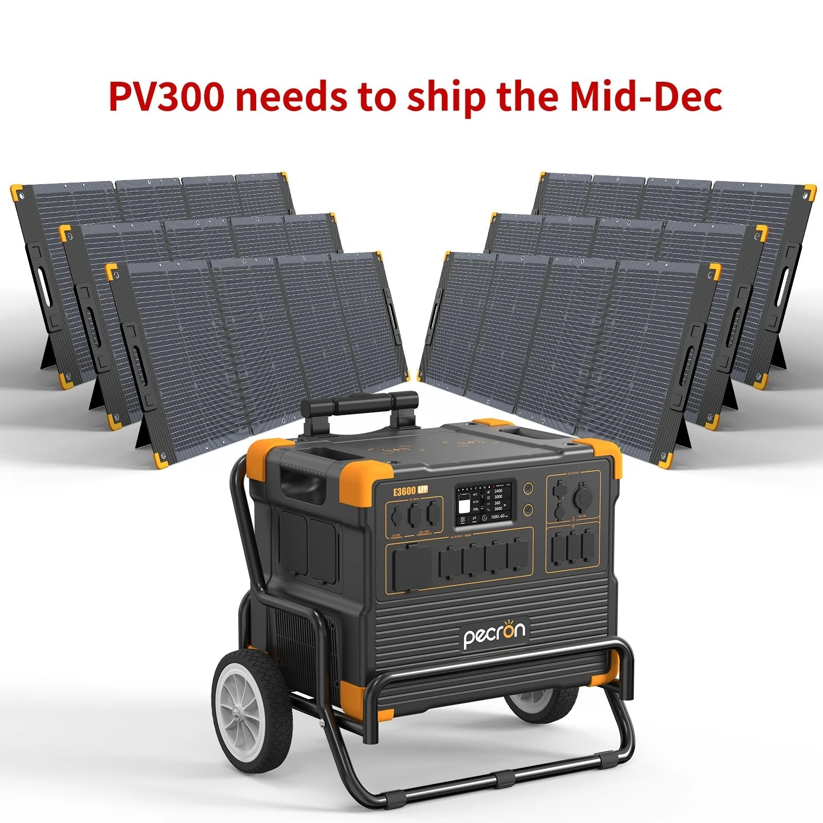 PECRON E3600LFP Portable Power Station 3600W 3072Wh - Image 38