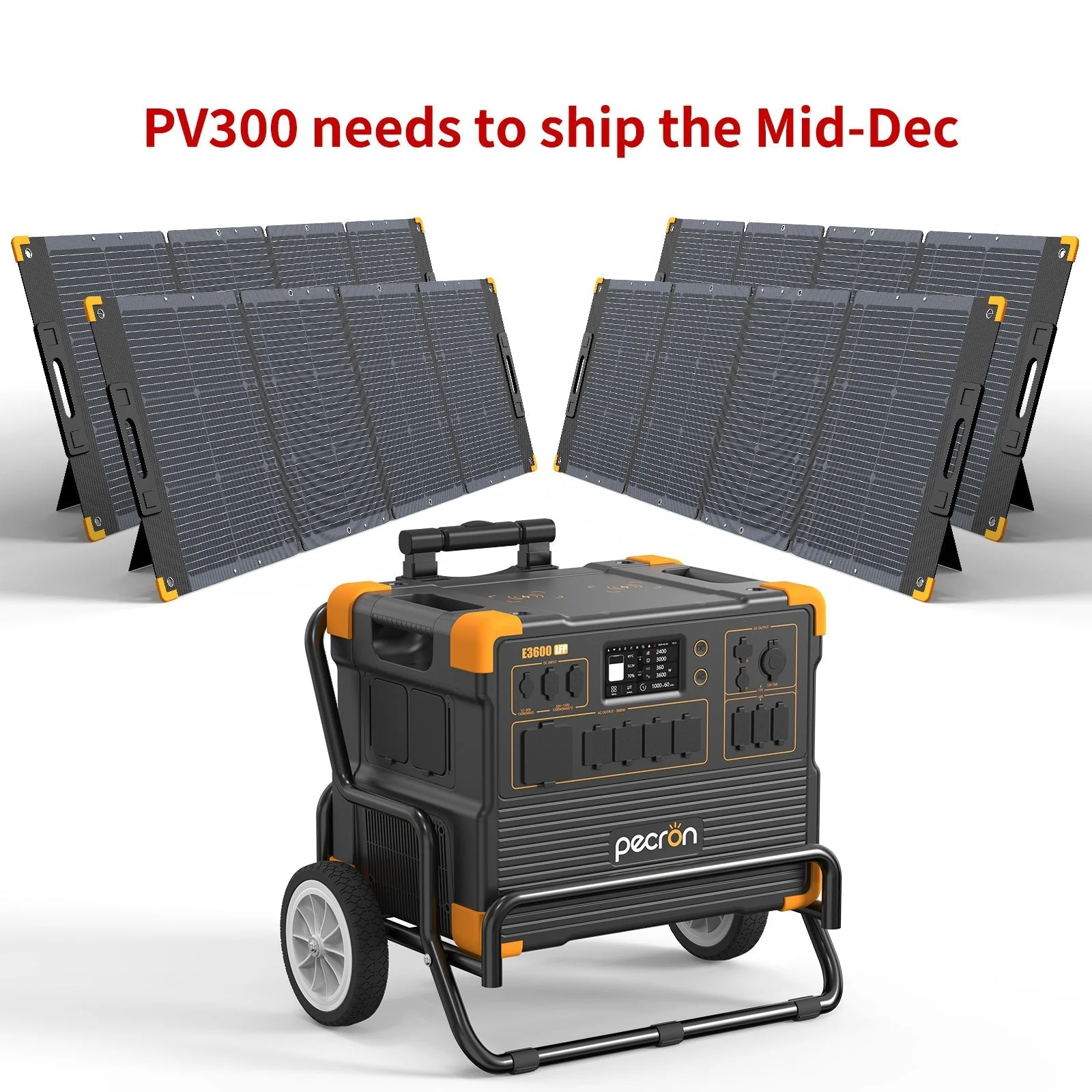 PECRON E3600LFP Portable Power Station 3600W 3072Wh - Image 39
