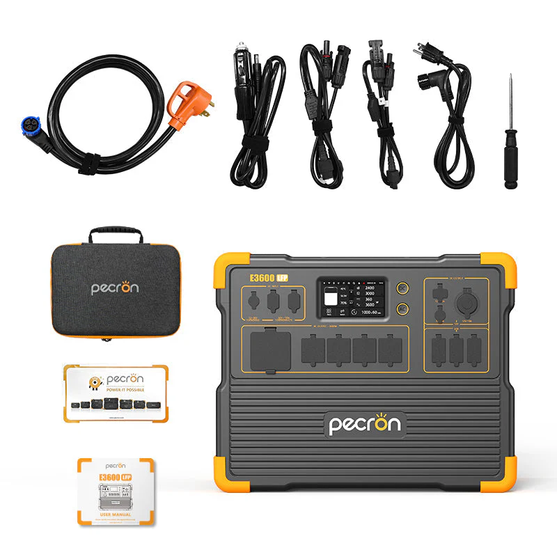 PECRON E3600LFP Portable Power Station 3600W 3072Wh - Image 4