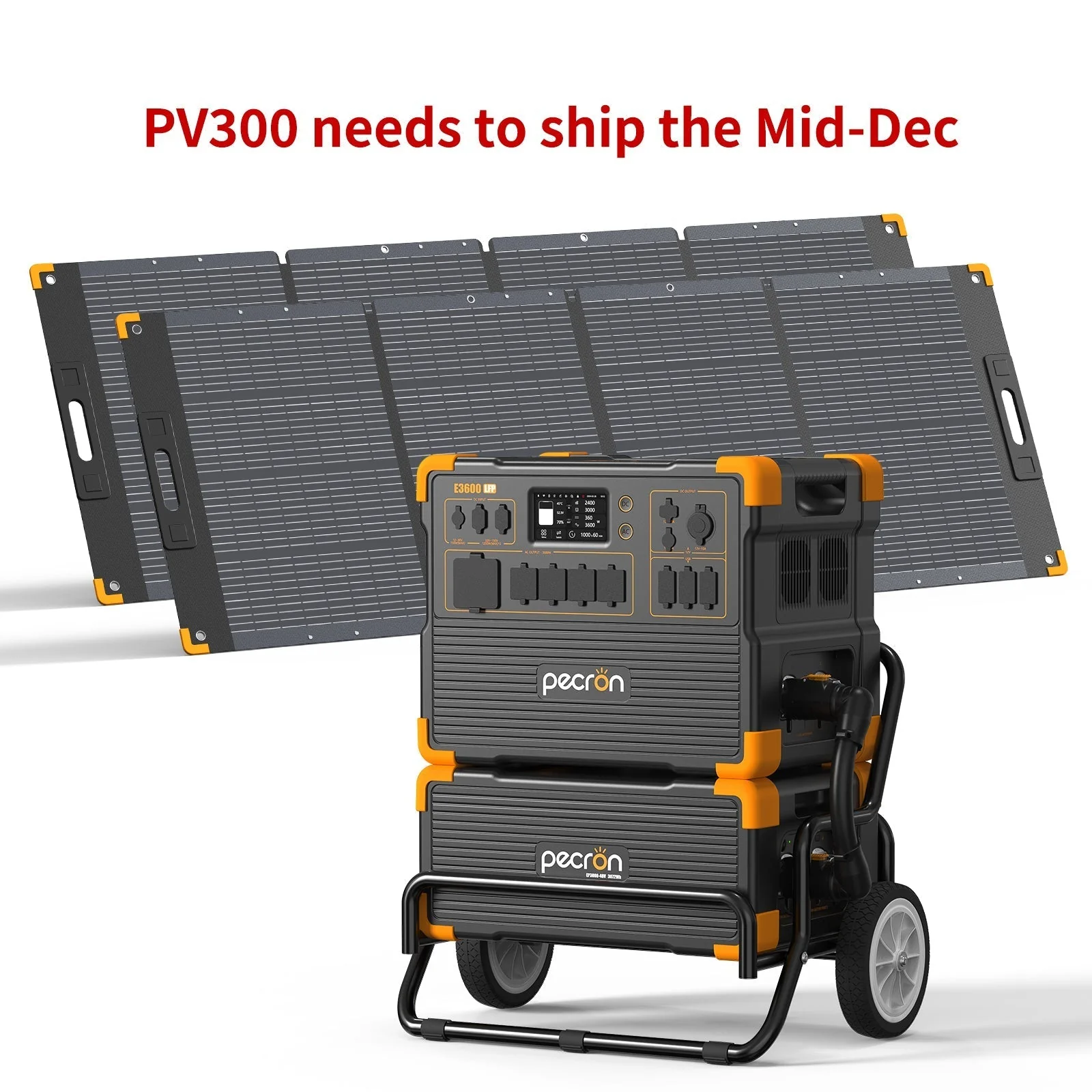 PECRON E3600LFP Portable Power Station 3600W 3072Wh - Image 40