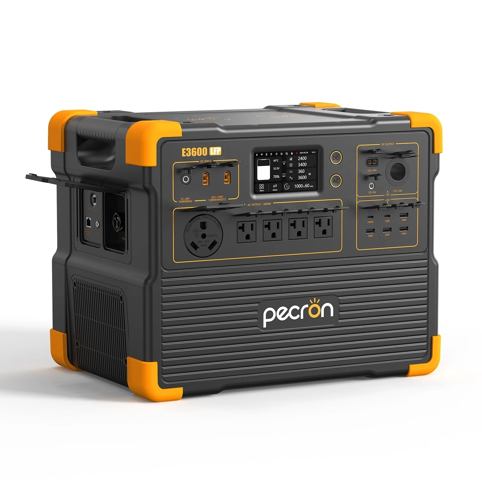 PECRON E3600LFP Portable Power Station 3600W 3072Wh - Image 6