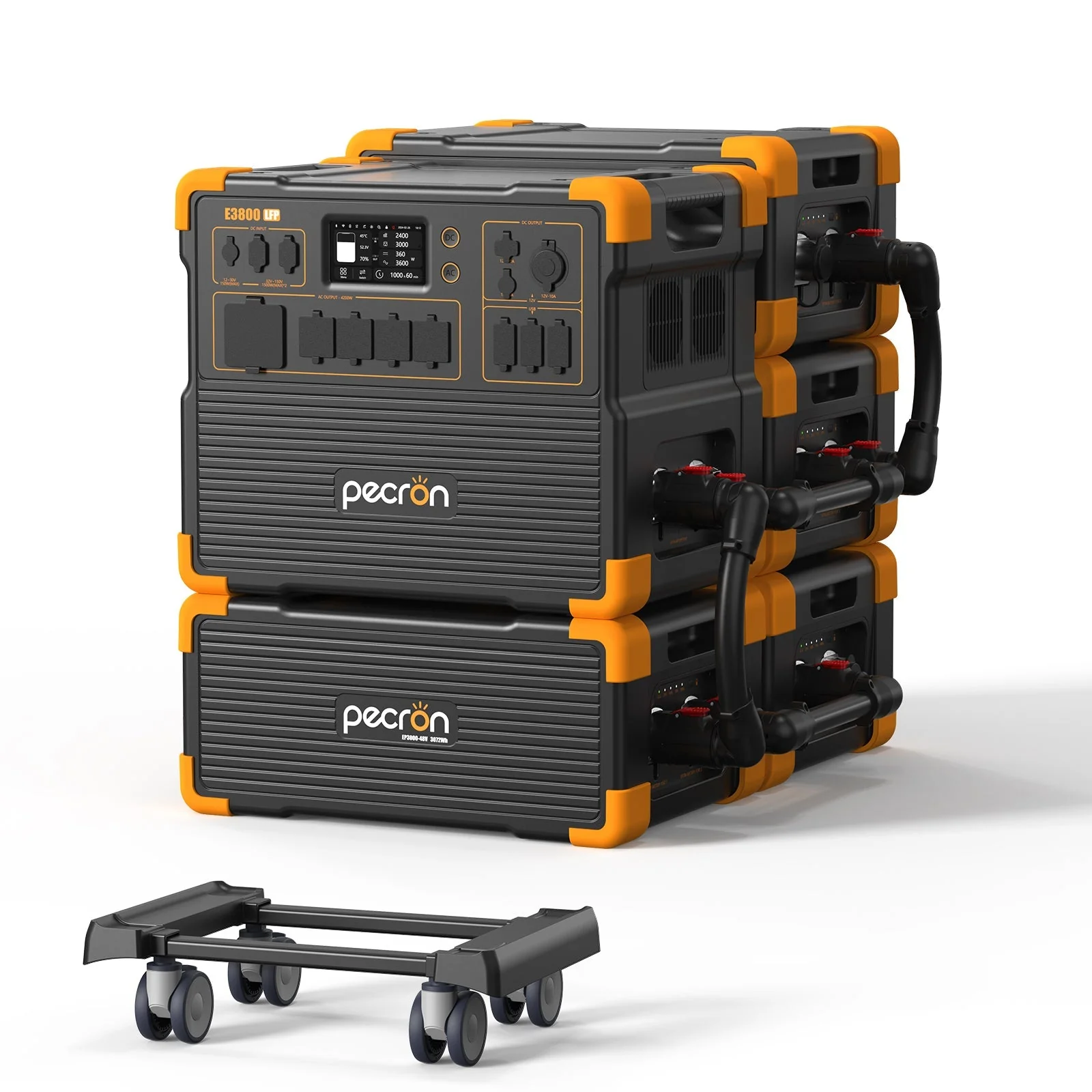 PECRON E3800LFP Portable Power Station 4200W 3840Wh - Image 15
