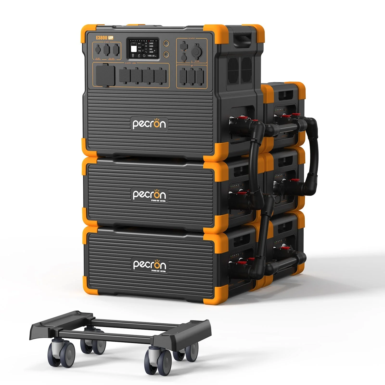 PECRON E3800LFP Portable Power Station 4200W 3840Wh - Image 16