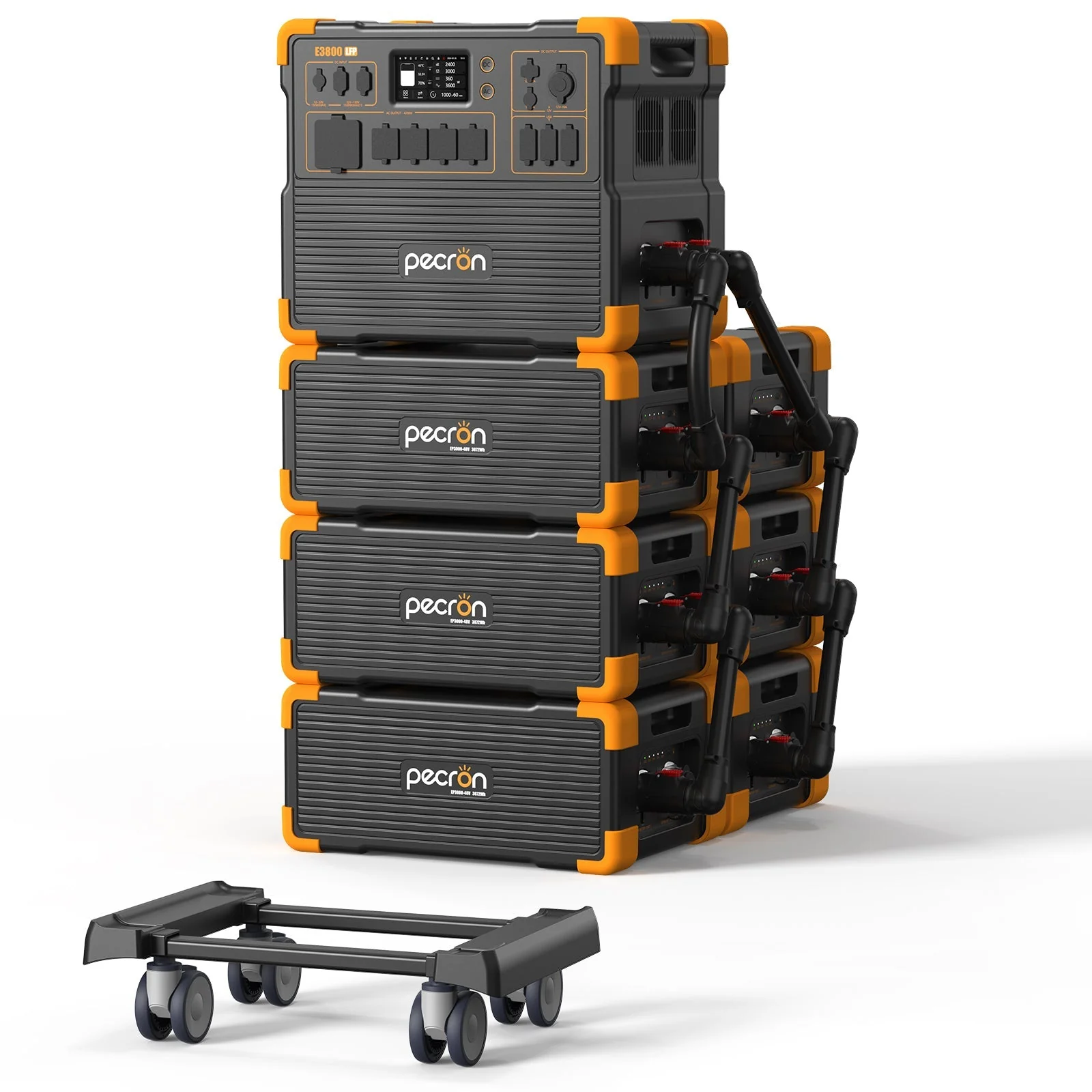 PECRON E3800LFP Portable Power Station 4200W 3840Wh - Image 17