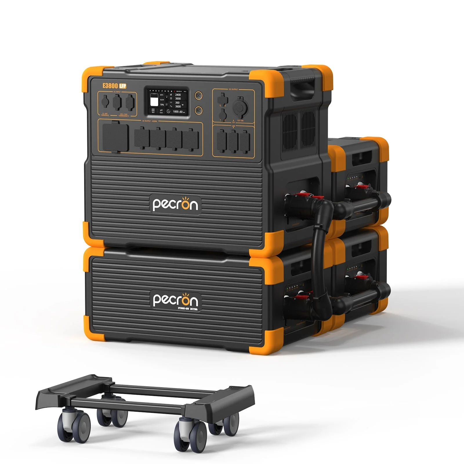 PECRON E3800LFP Portable Power Station 4200W 3840Wh - Image 22