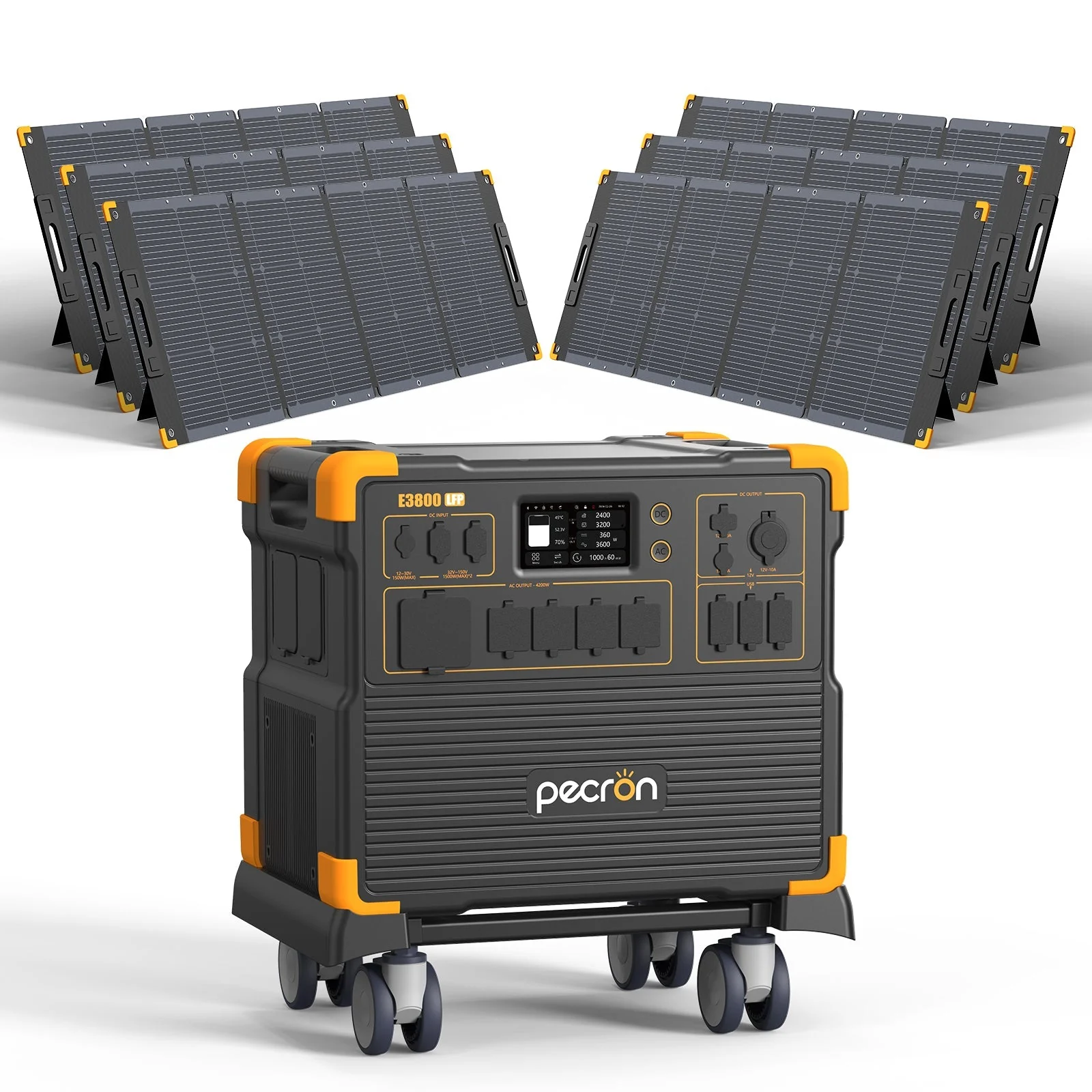 PECRON E3800LFP Portable Power Station 4200W 3840Wh - Image 23