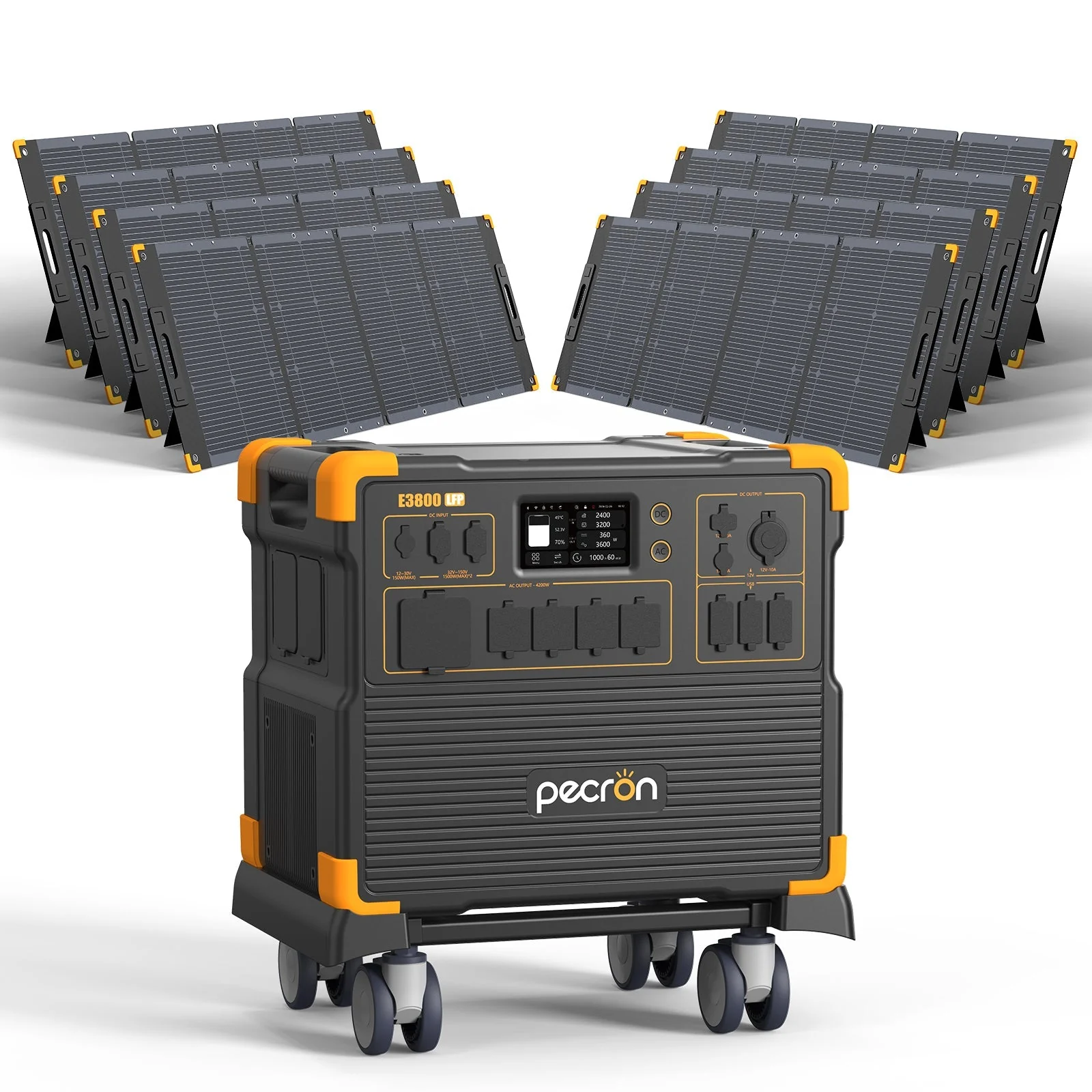 PECRON E3800LFP Portable Power Station 4200W 3840Wh - Image 25