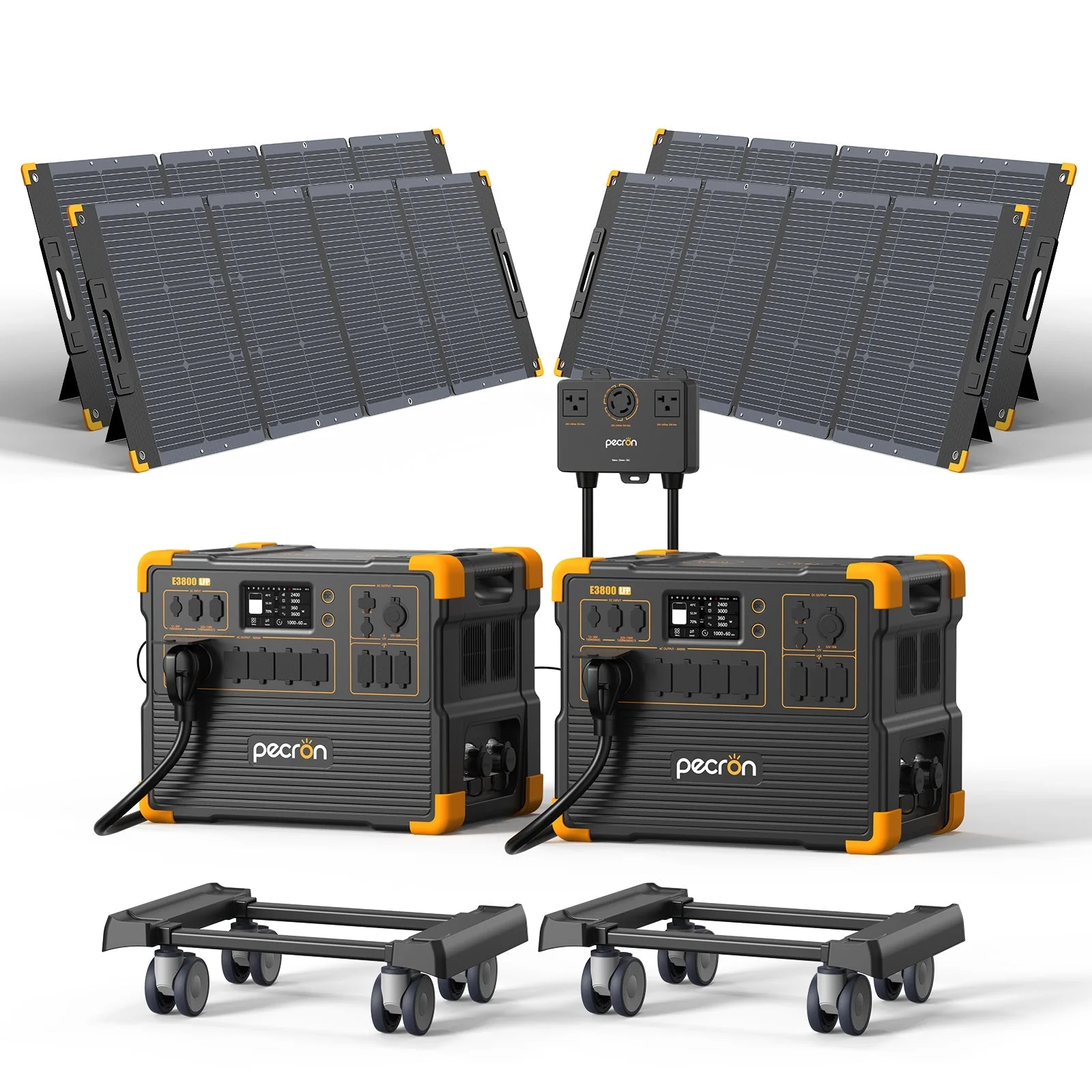 PECRON E3800LFP Portable Power Station 4200W 3840Wh - Image 28