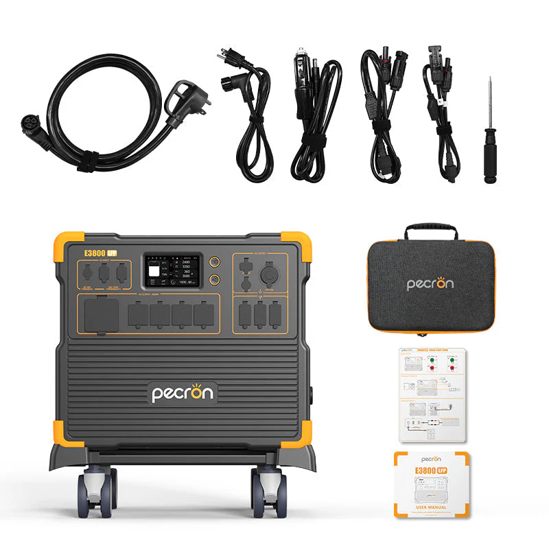 PECRON E3800LFP Portable Power Station 4200W 3840Wh - Image 3