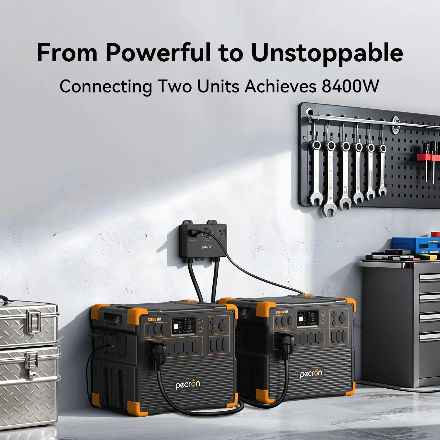 PECRON E3800LFP Portable Power Station 4200W 3840Wh - Image 6