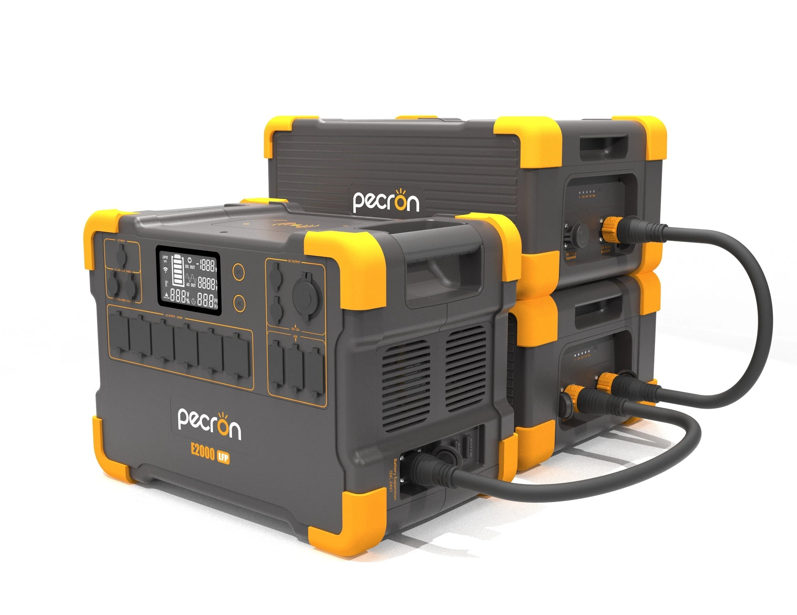 PECRON EB3000-24V Expansion Battery 3072Wh for E2000LFP ONLY - Image 13
