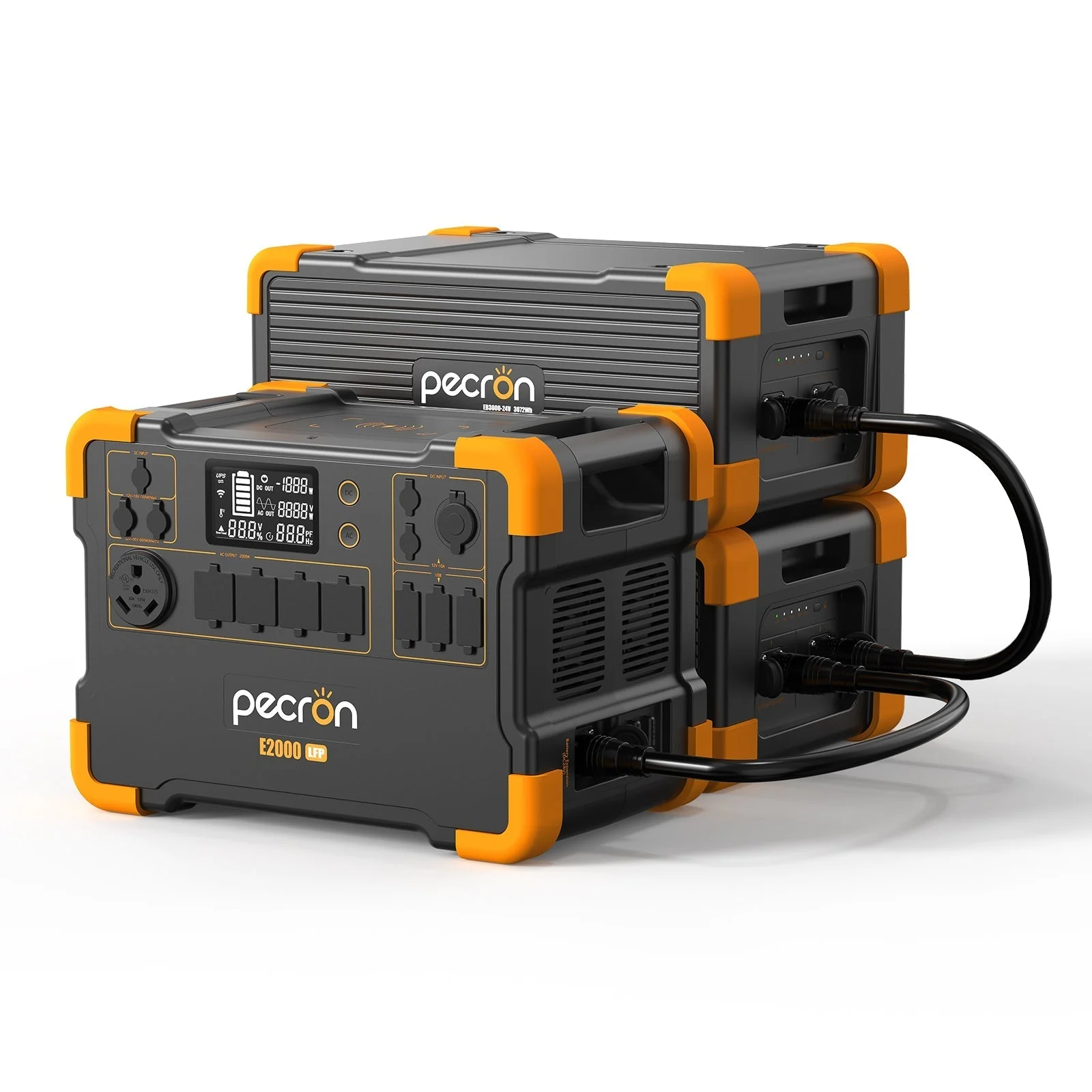 PECRON EB3000-24V Expansion Battery 3072Wh for E2000LFP ONLY - Image 15