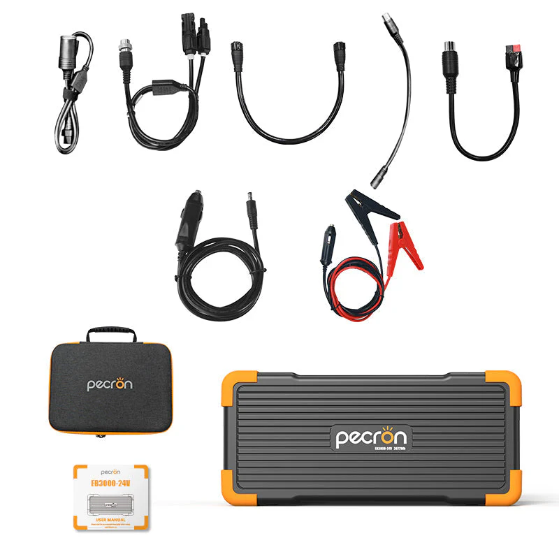 PECRON EB3000-24V Expansion Battery 3072Wh for E2000LFP ONLY - Image 3