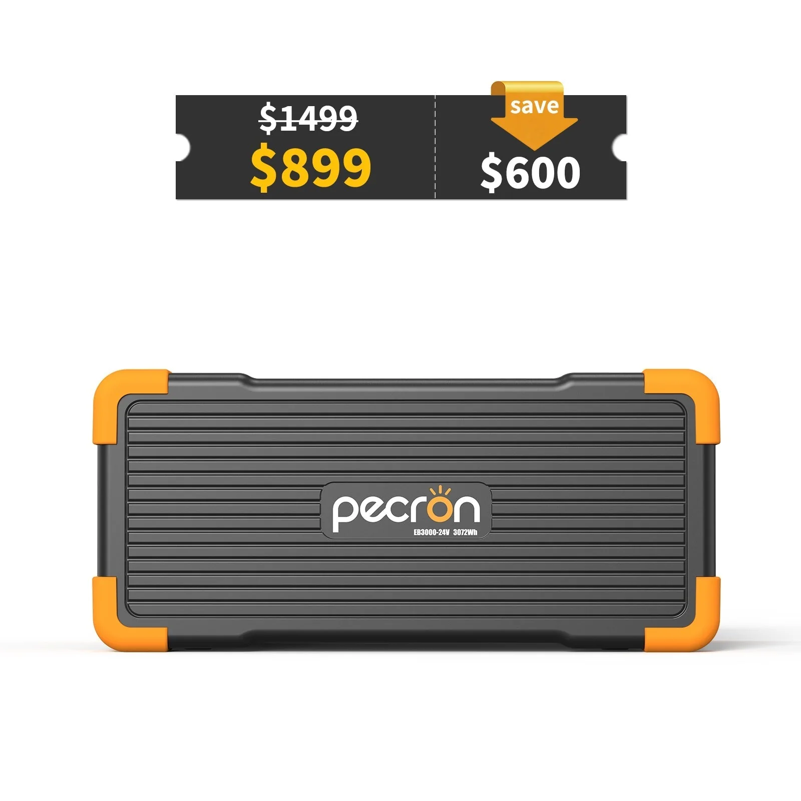 PECRON EB3000-24V Expansion Battery 3072Wh for E2000LFP ONLY - Image 7